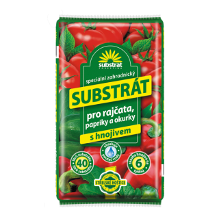 Substrát Forestina Rajčata a okurky 40l